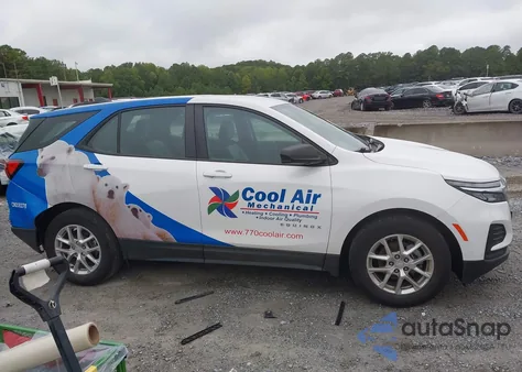 2023 Chevrolet Equinox Fwd 1Fl from USA, damaged, VIN 3GNAXFEG0PL256412